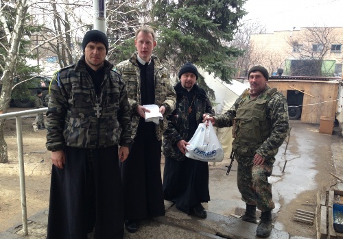 Монахи - василяни організували допомогу для захисників України.(ФОТО)